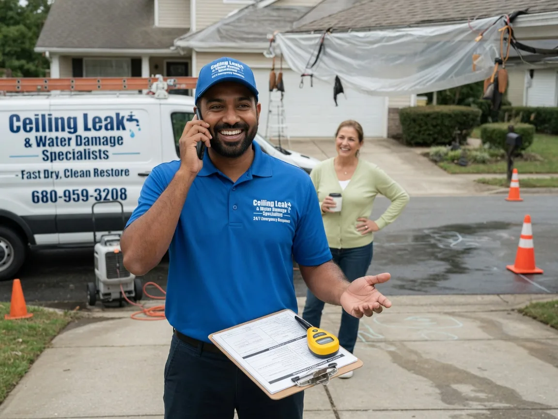 Ceiling Leak Cleanup North Hills, CA FAQs